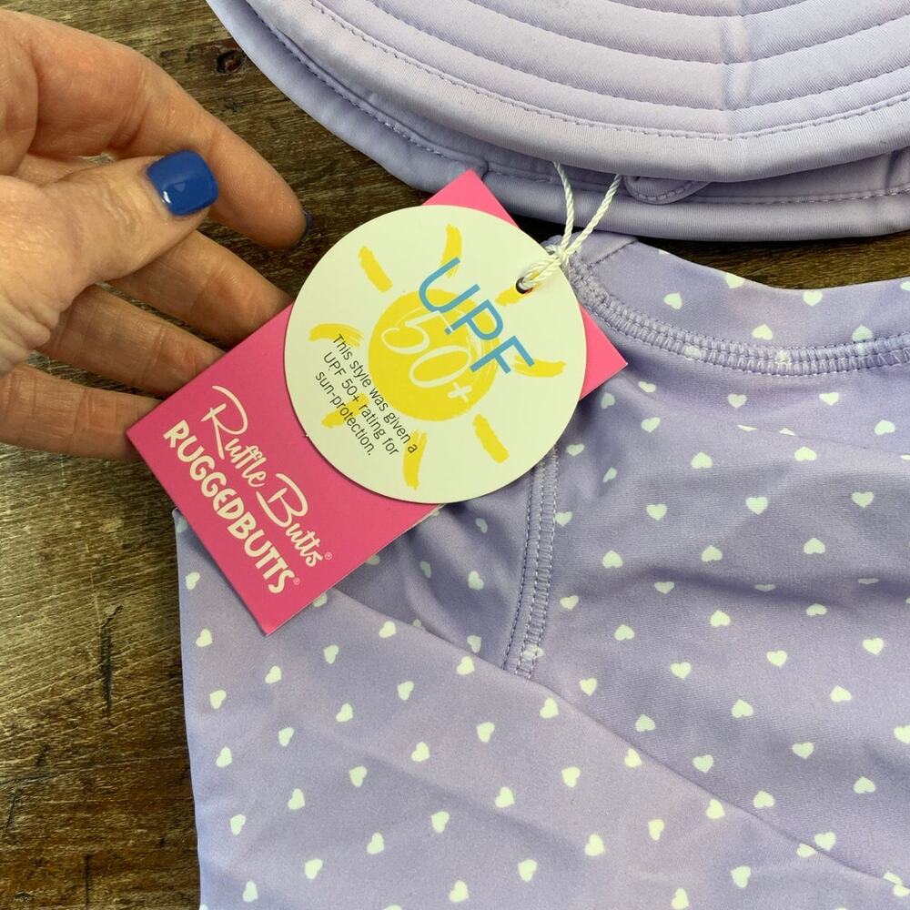 Ruffle Butt Lavender 3pc set NWT size 12-18mo - Picture 6 of 6